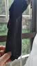 浪莎袜子男100%纯棉夏季网眼透气男袜全棉吸汗商务休闲舒适男士中筒袜 黑色6双 【中筒·网眼】 均码 【礼盒装】 实拍图