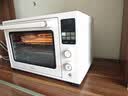 美的（Midea）Q40多功能电烤箱家用专业烘焙大容量多功能全自动 热风空气炸锅烤箱奶油风四面搪瓷/复脆发酵一体 实拍图