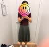 优衣库宽褶中裙女装/半身裙裙子488364 490693 488364/08深灰色 S 实拍图
