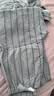 MUJI女式 无侧缝双层纱织 睡衣家居服套装纯棉女装26新款蓝色条纹6A M 实拍图