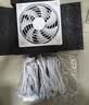 长城（Great Wall）额定850W F8白色白金牌全模组电源（ATX3.1标准/原生PCIe5.1/自动启停/全电压/闪电加速） 实拍图