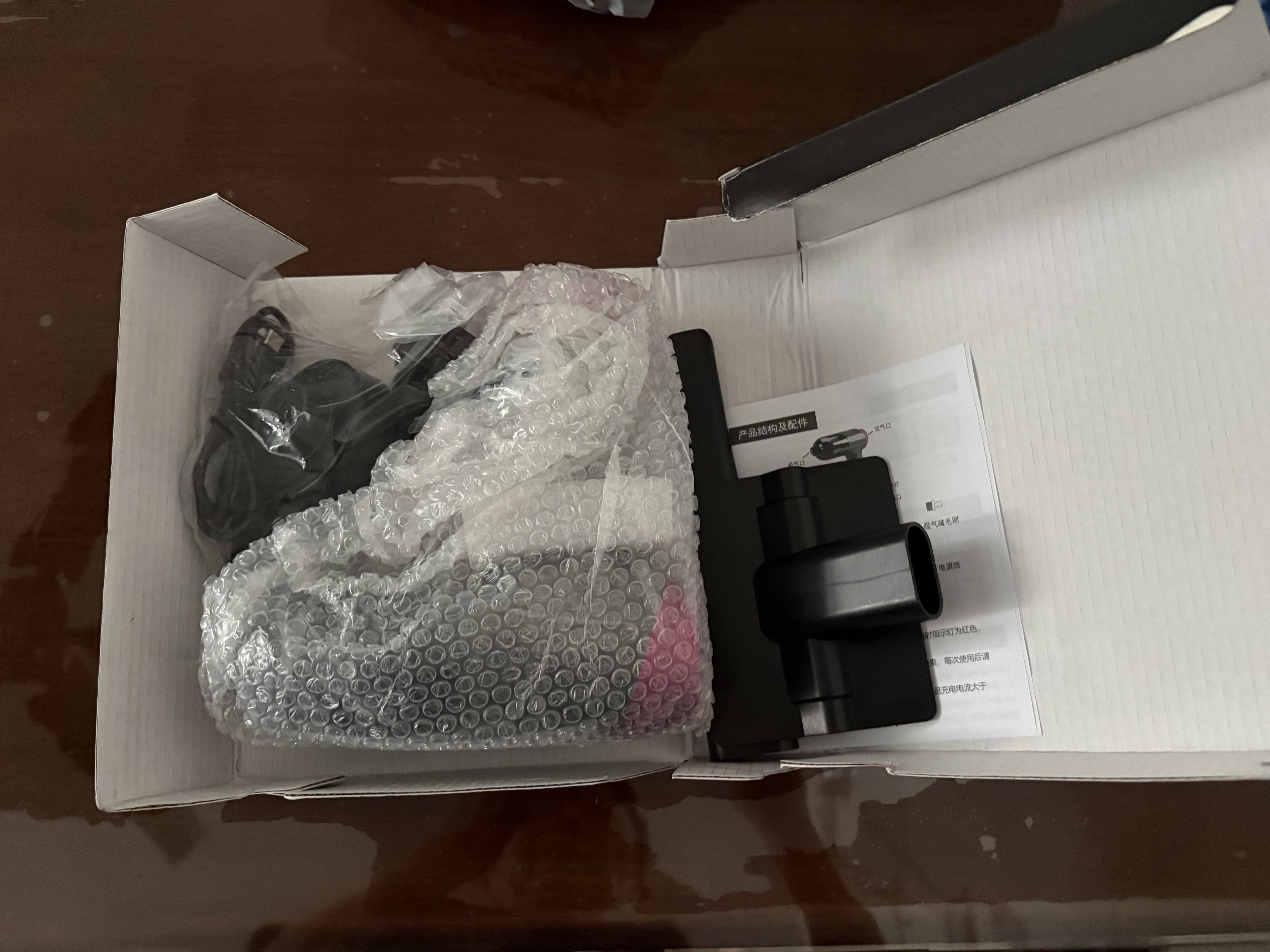 REWONDER车载吸尘器大吸力汽车用无线手持吸尘器小型吹吸一体大功率超强吸力户外滑轨缝隙清洁适用理想i9 实拍图