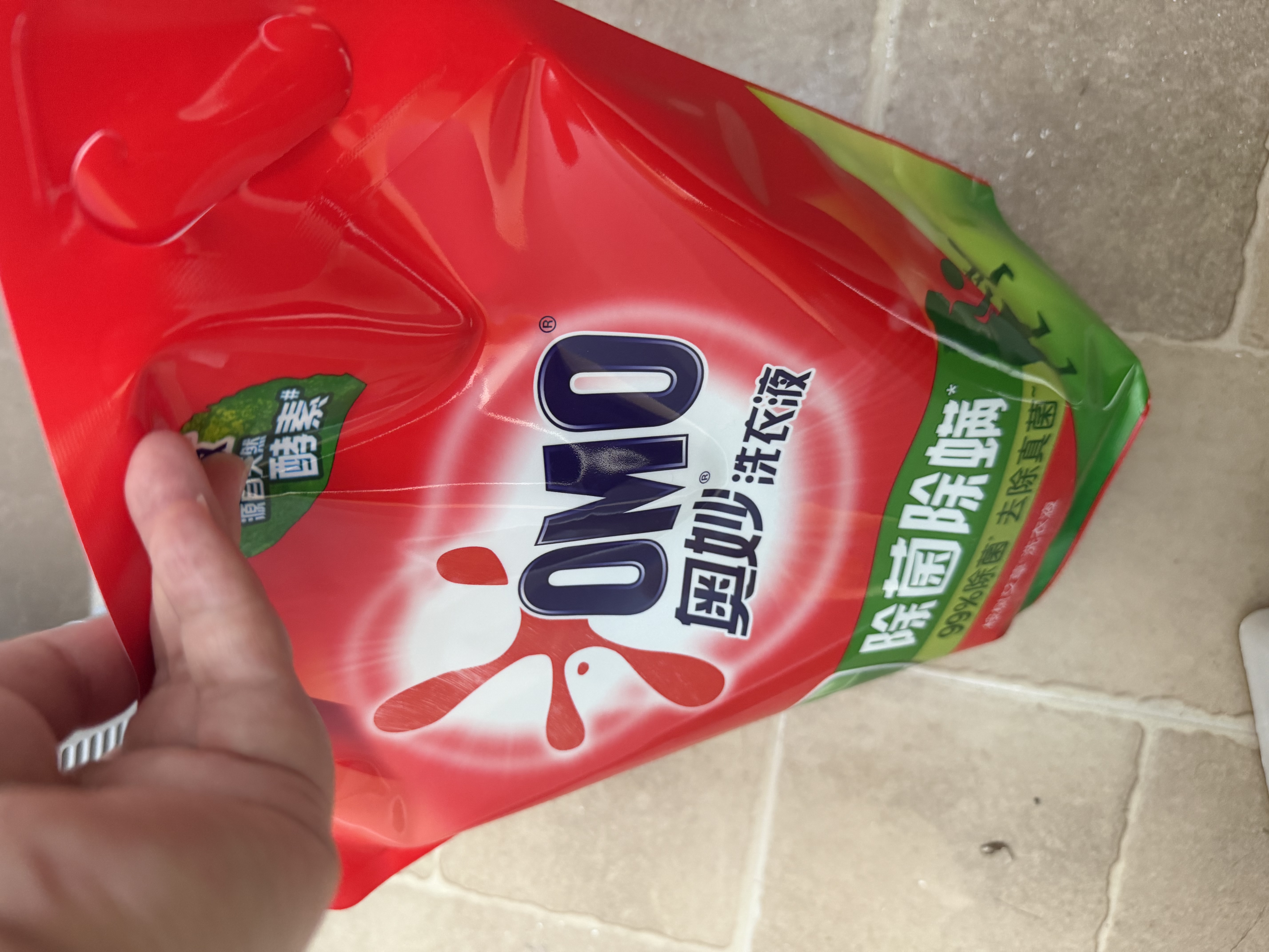 奥妙（OMO）品质严选酵素洁净除菌去味持久留香酵素2斤校服净洗衣液京东自营 实拍图