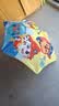 汪汪队立大功（PAW PATROL）汪汪队立大功儿童安全雨伞滚轮伞上学专用卡通太阳伞防晒 米黄 实拍图