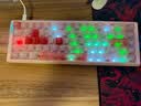 ATKRS6Air磁轴键盘 RT客制化电竞游戏机械键盘有线无畏契约68键 RS6Air 粉色乾元轴 实拍图