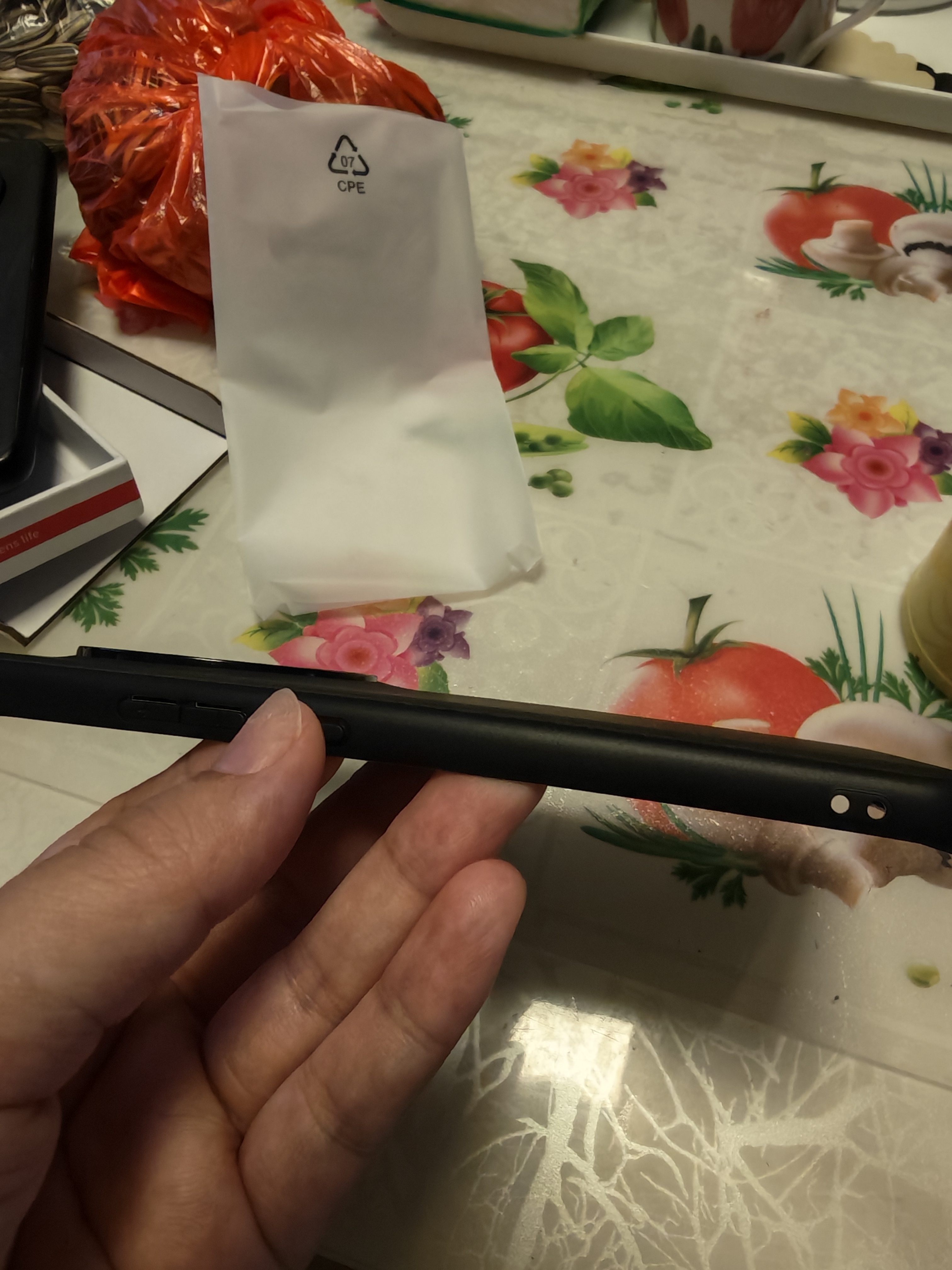 世咏 适用荣耀magic5手机壳 magic5保护套镜头全包硅胶软边防摔超薄简约时尚皮纹壳男女款 静谧黑 实拍图