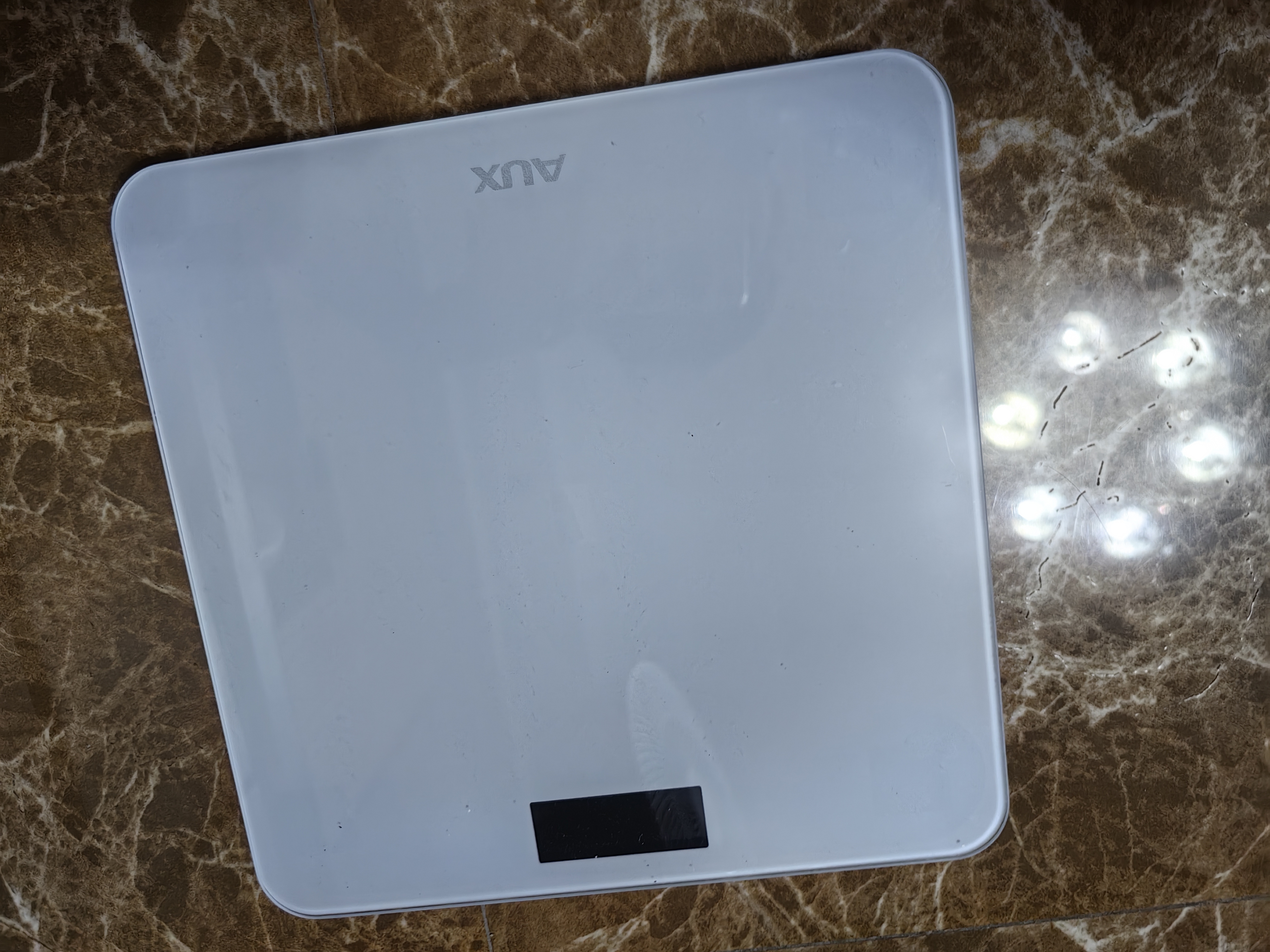 奥克斯体重秤家用小型耐用精准充电电子秤测人体高精准体脂称重秤减肥专用白色健康智能体重秤教师节礼物 实拍图