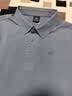 KOLON SPORT/可隆SECO POLO衫  男士户外抗菌防晒UPF50+吸湿速干T恤 LHPT6MTT23-GB 灰蓝色 3XL 190/108B 实拍图
