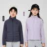 亚瑟士（asics）童装冬季儿童柔软舒适三防轻薄保暖羽绒服【高充绒量】 粉色 清洁度1000-鸭绒 150 充绒量88.5g 实拍图