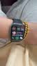 Apple/苹果 Watch S11 智能手表GPS款42毫米深空灰色铝金属表壳黑色运动型表带S/M MEUG4CH/B 实拍图