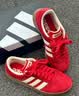 adidas「T头鞋」VL COURT CLASSIC板鞋德训鞋男女阿迪达斯轻运动 浅猩红/暖香草色/黄色 (推荐女生买小半码)   37 实拍图