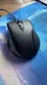双飞燕（A4TECH）N-810FX 大手 右手 有线鼠标 有线办公鼠标外设电脑鼠标有线办公人体工学 DPI可调 黑色 有线 实拍图