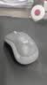罗技（Logitech）M185鼠标 无线鼠标 办公鼠标 对称鼠标 黑色灰边 带无线2.4G接收器 实拍图