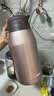 膳魔师（THERMOS） 保温壶家用大容量办公热水瓶暖壶2L男女不锈钢真空水壶 THS/THX THS-2000浅银红 2L 实拍图