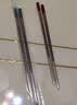 美厨（MAXCOOK）316L不锈钢筷子 儿童学生筷子分餐筷餐具套装 2双装19cm MCK3806 实拍图