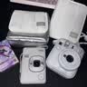 INSTAX富士instax立拍立得 一次成像相机 mini13漂浮记忆礼盒 奶霜白 含10张幻梦银河相纸 实拍图
