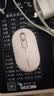 联想（Lenovo）无线蓝牙双模鼠标可充电鼠标 电量显示 鹅卵石造型 轻音按键 轻量化 金属 商务便携 Air Pro白色 实拍图