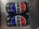 百事可乐Pepsi 无糖可乐 碳酸饮料汽水 330ml*6听 黑罐整箱装（包装随机） 实拍图