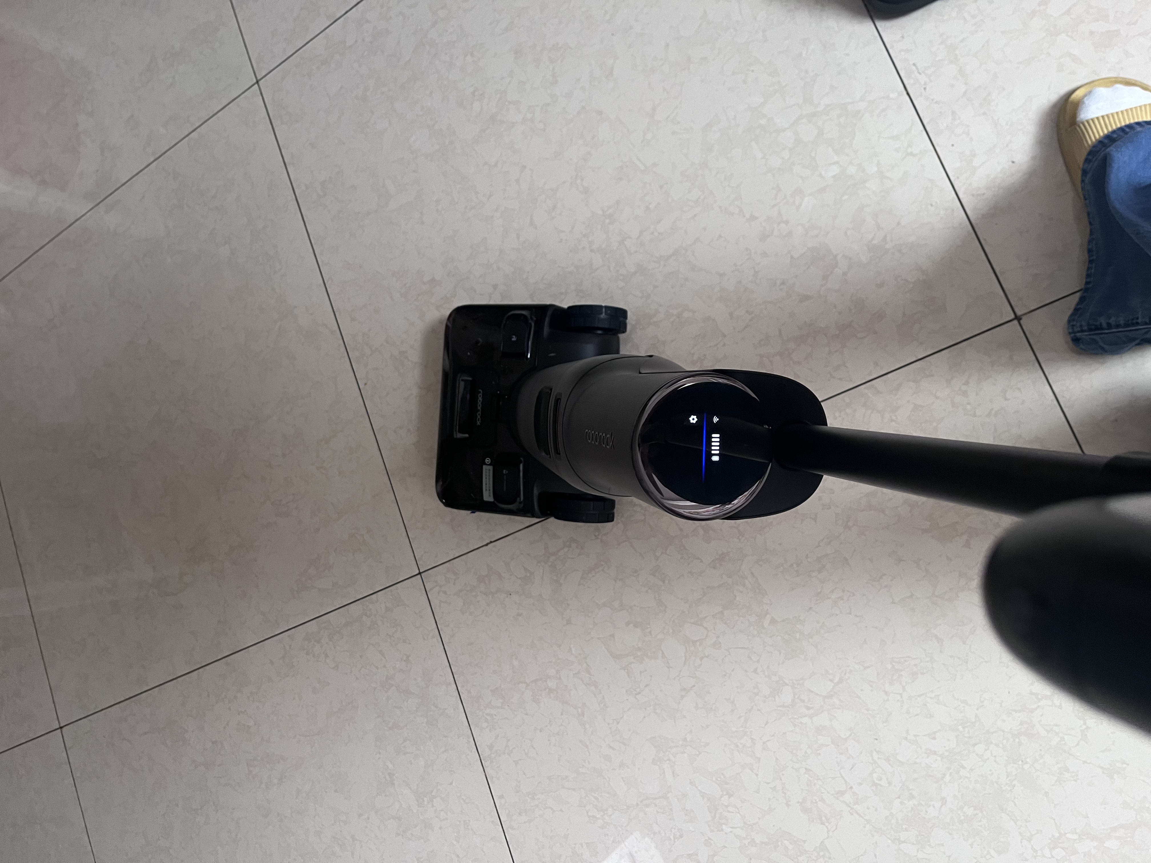 石头A30 Pro2.0洗地机【AI全向助力】25kPa吸力95℃自动清洗拖地机扫地机器人洗拖吸一体 实拍图