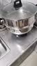 惠当家（Hui Dang Jia）电锅多功能电热锅电炒锅家用电蒸锅一体电煮锅加厚304不锈钢电火锅G08-32 实拍图
