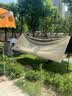 牧高笛（MOBIGARDEN）零动自动帐篷155黑胶版 户外露营速开防晒帐篷 NX25661030 雅致灰 实拍图