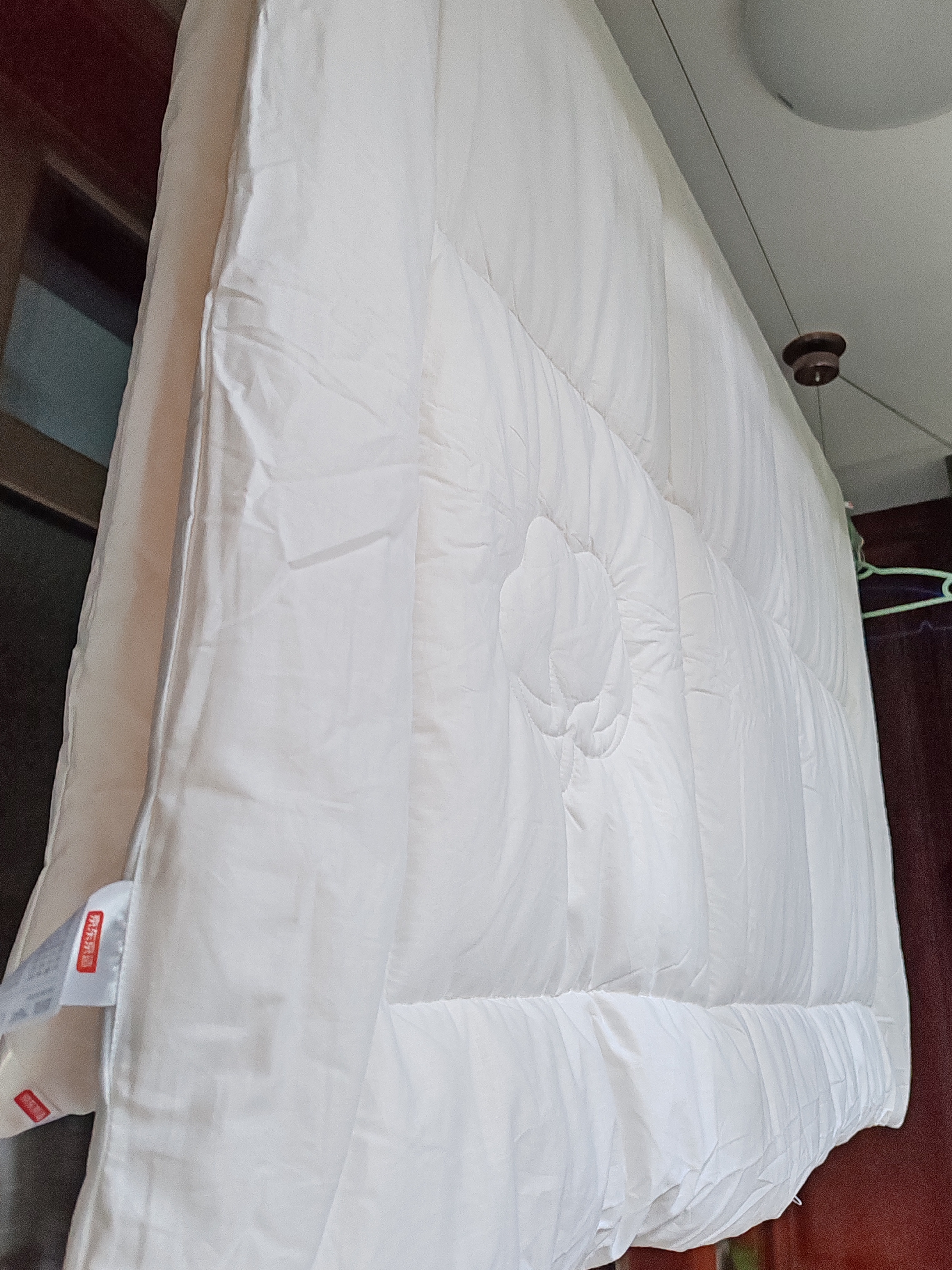 京东京造【里外全棉】100%新疆棉花被子四季通用纯棉被芯 春秋被1.5x2m 实拍图