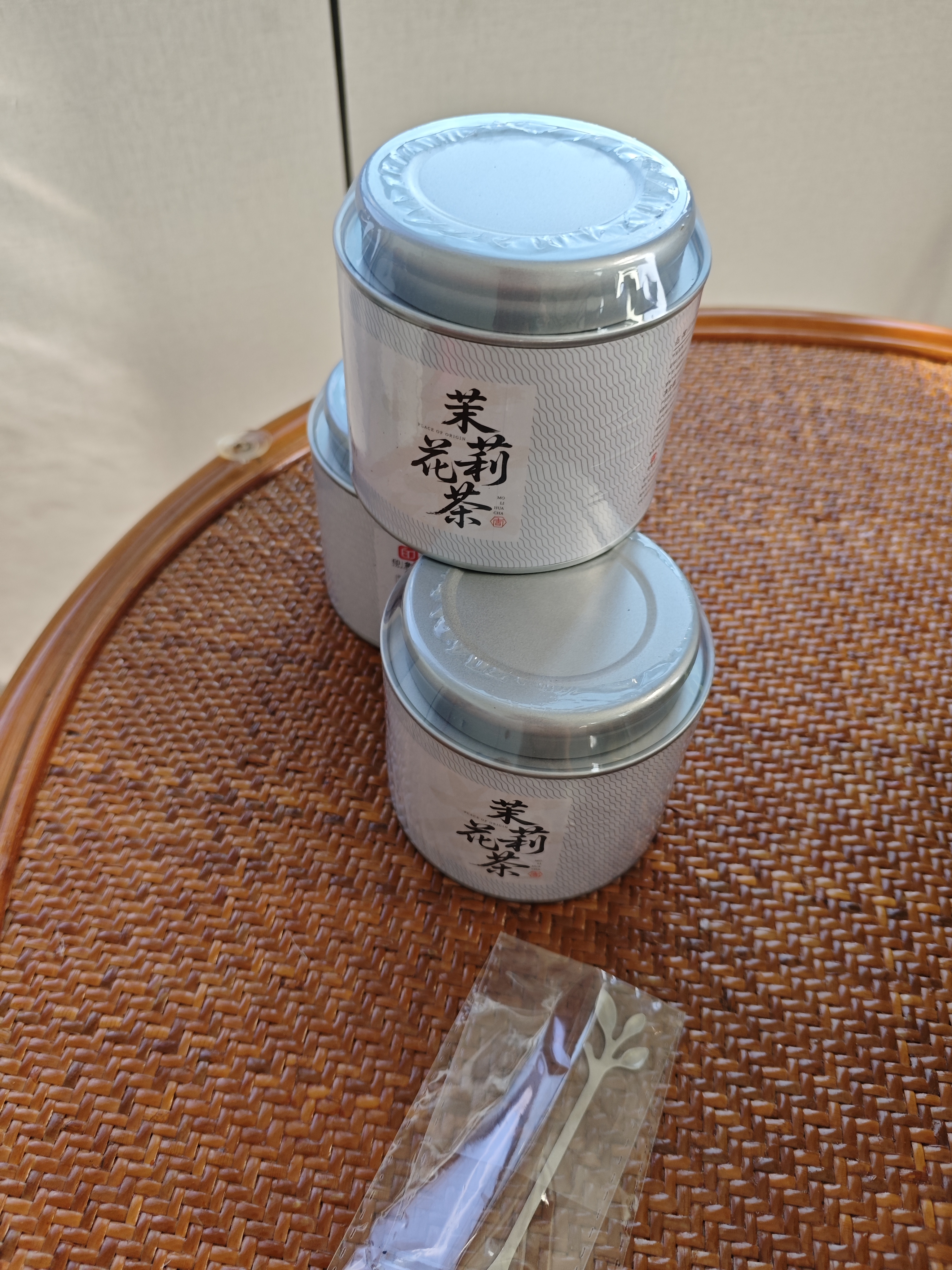 印象堂特级茉莉花茶2026新茶茉莉飘雪可冷泡茶叶礼盒装汲泉3罐255g 实拍图