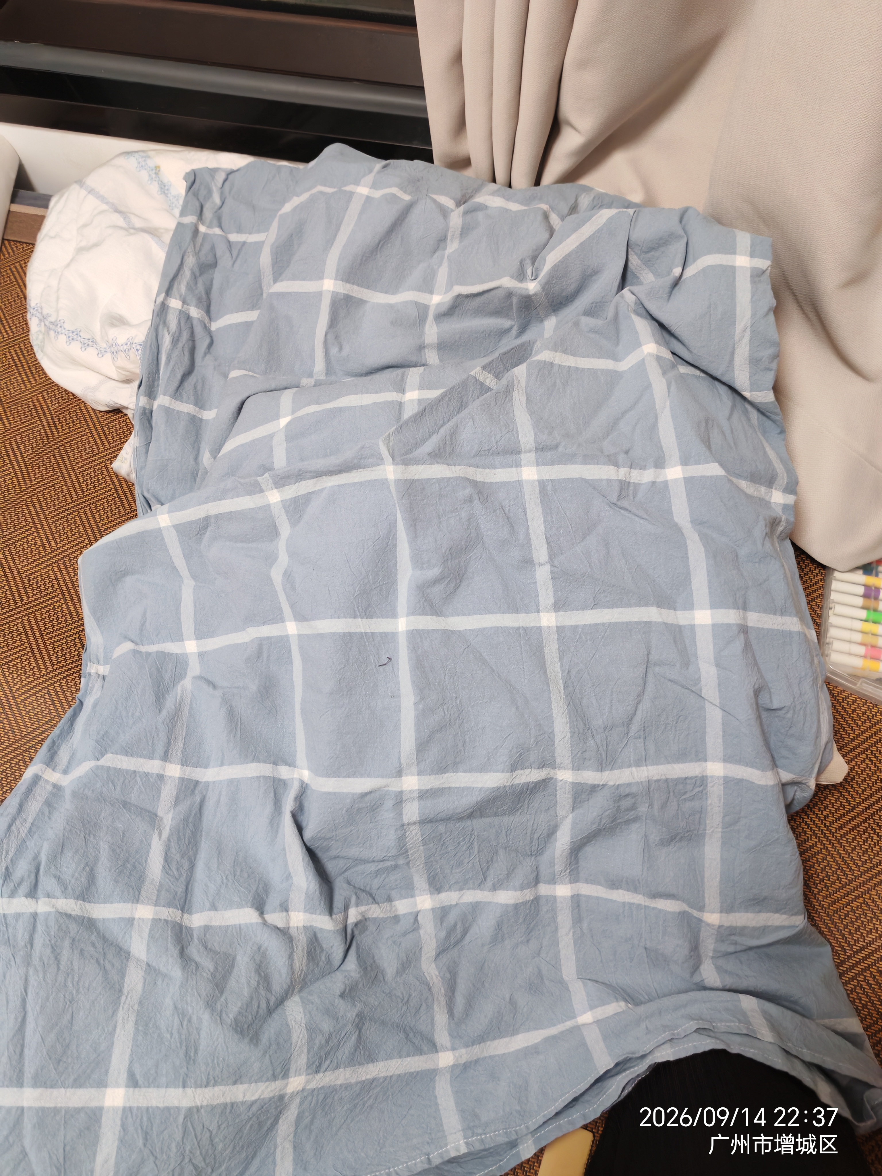 无印良品A类全棉床单单件 被单双人纯棉200*230cm双人床上用品 实拍图