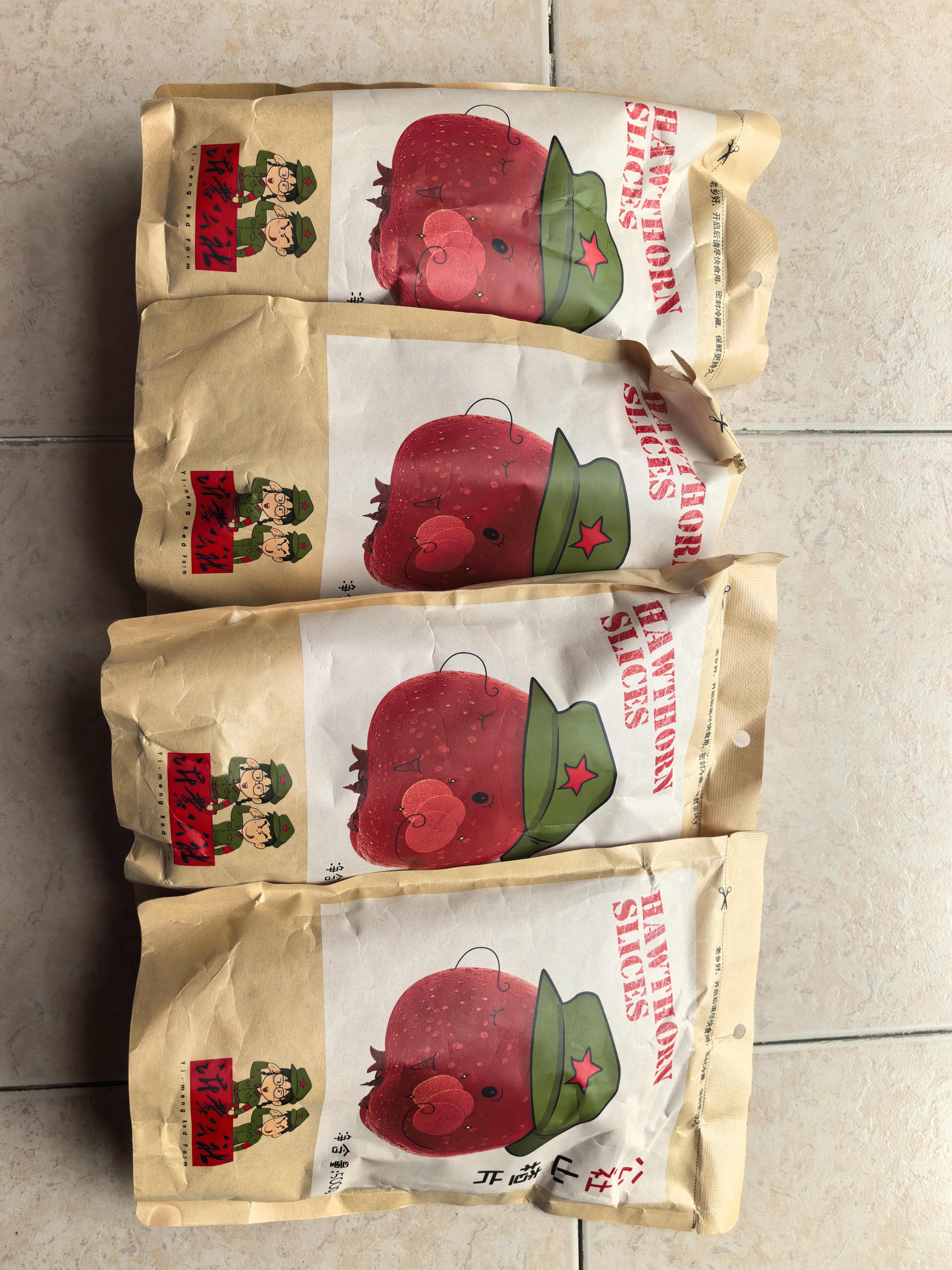 沂蒙公社0添加剂山楂片500g 山楂干饼蜜饯果干休闲零食小吃儿童小吃 实拍图