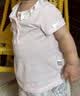 戴维贝拉（DAVE＆BELLA）2026夏季新款女童T恤纯棉花边蕾丝上衣婴幼儿女宝宝甜美短袖童装 粉色 90 cm（建议身高80-90cm） 实拍图