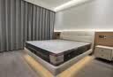 奶油风泡芙床法式皮艺悬浮床新款网红软包婚床现代简约主卧室大床 泡芙床【颜色需备注】-送货入户 1.5x2.0米悬浮结构【带感应灯】 实拍图