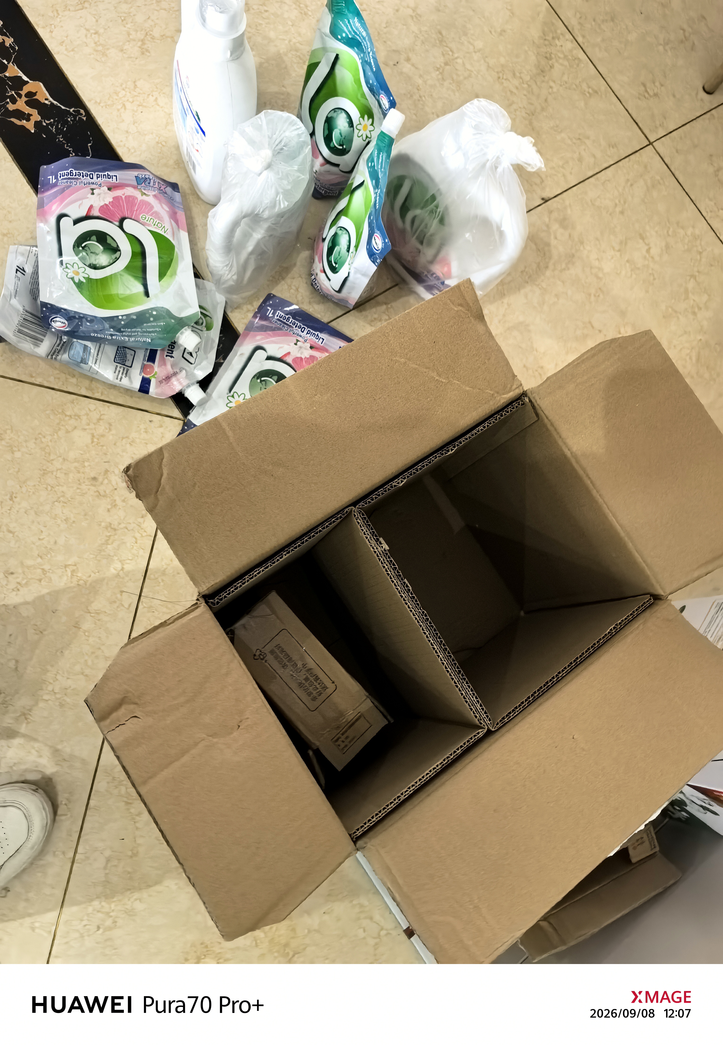 威露士la自然清新洗衣液西柚16.5斤（2.25L瓶+1L+1L*5袋）【品质严选】 实拍图