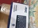 AOC KM402无线键盘鼠标套装 键鼠套装 防溅洒设计 商务办公家用键盘 笔记本台式电脑通用 黑色  实拍图