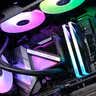 TCOMAS钛钽SJ-A090 360黑色 一体式CPU水冷散热器 大冷头加厚冷排风扇ARGB光效 支持intel/AMD 实拍图