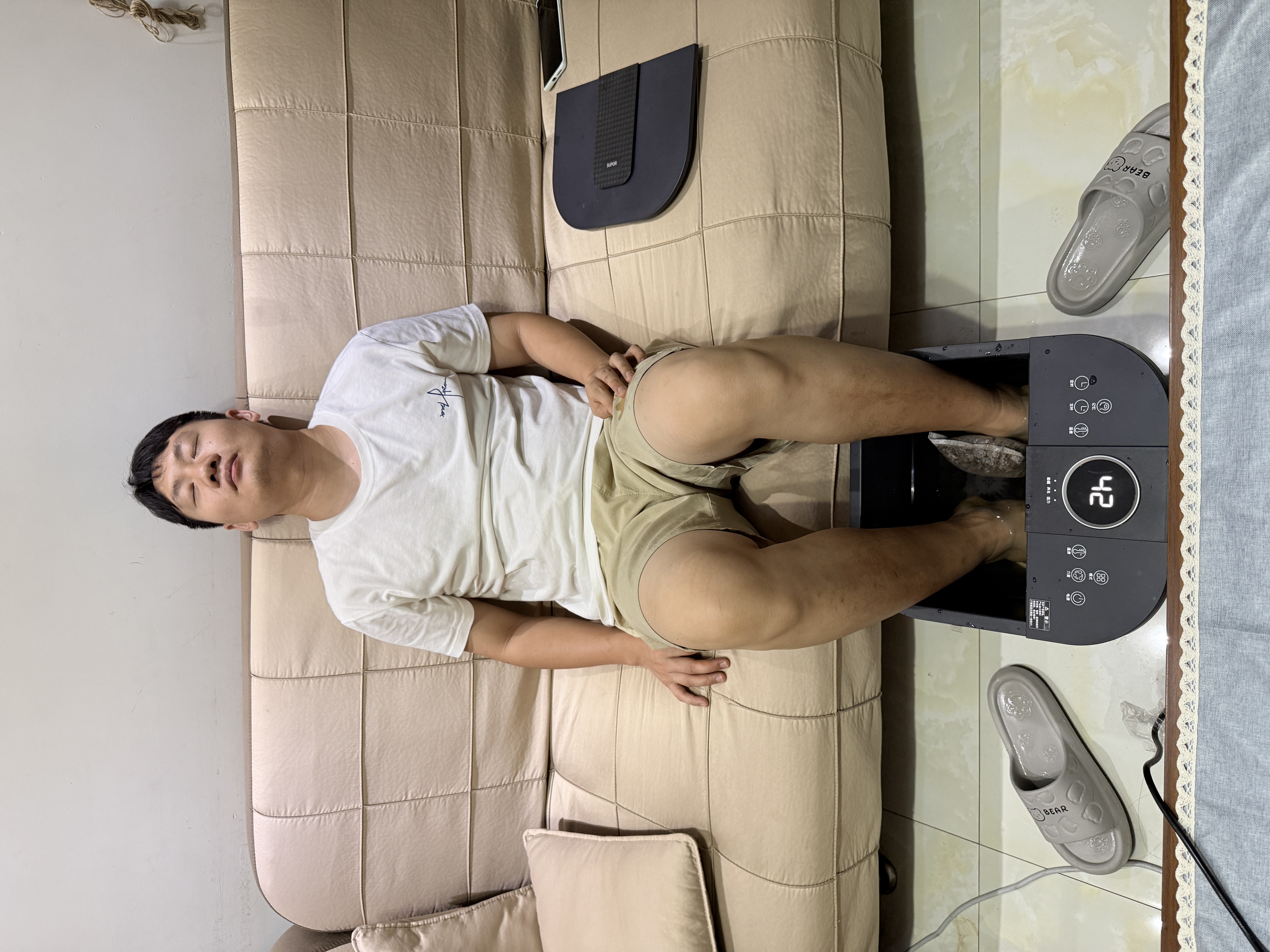 苏泊尔（SUPOR）足浴泡脚桶全自动一体机按摩加热2026高深过小腿洗脚盆电动恒温足疗实用中秋节礼物送父母长辈生日 【升级款】加高加深+升级排水+三档按摩+记忆功能 实拍图