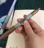 锐意（Sharpie）2.5MM细头油性马克笔金属金色银色两支装防水防褪色速干记号笔签名教师贺卡水彩笔美育 实拍图