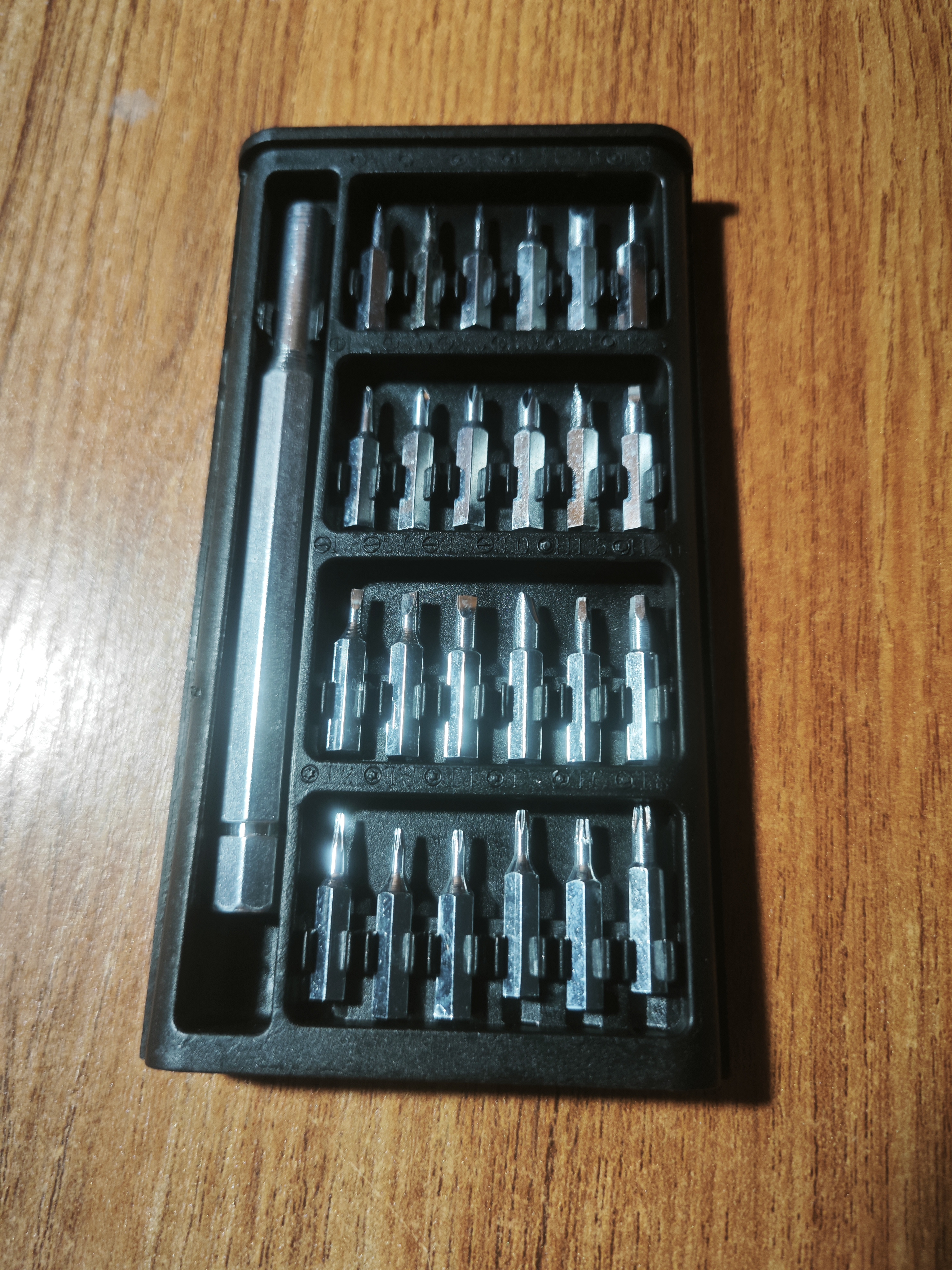 小螺丝刀套装拆手机平板眼镜维修工具精密十字异形 25合一铝杆 实拍图