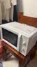 美的（Midea）快捷微波炉 家用小型 360°转盘加热 旋钮操控 易洁内胆2026新款升级（M1-L213B二代） 实拍图