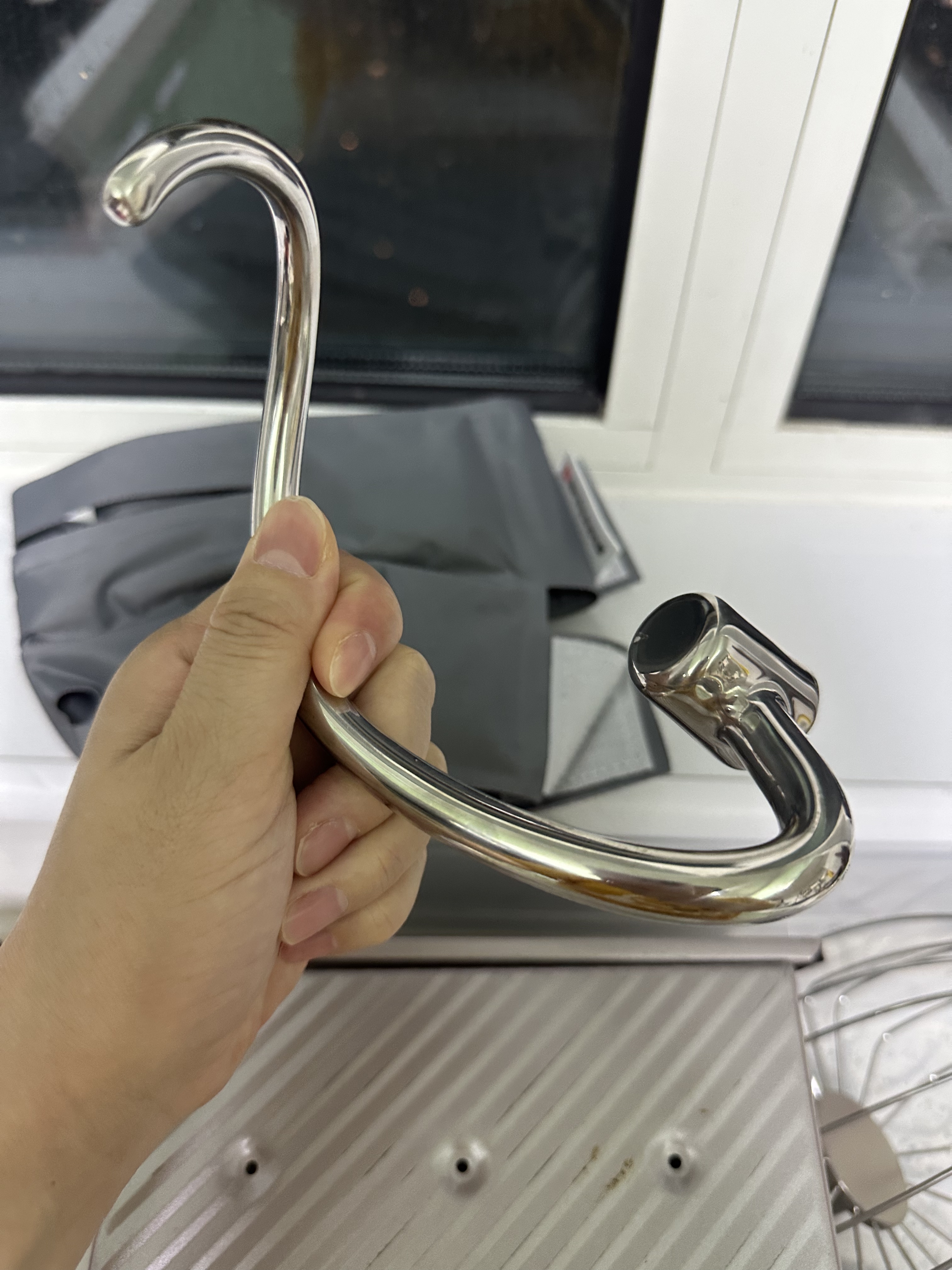 海氏（Hauswirt）【升级款】M5厨师机和面机家用全自动揉面一体压面机打蛋器面条机多功能轻音电动料理机 M5 Max升级彩屏版 5.5L 实拍图