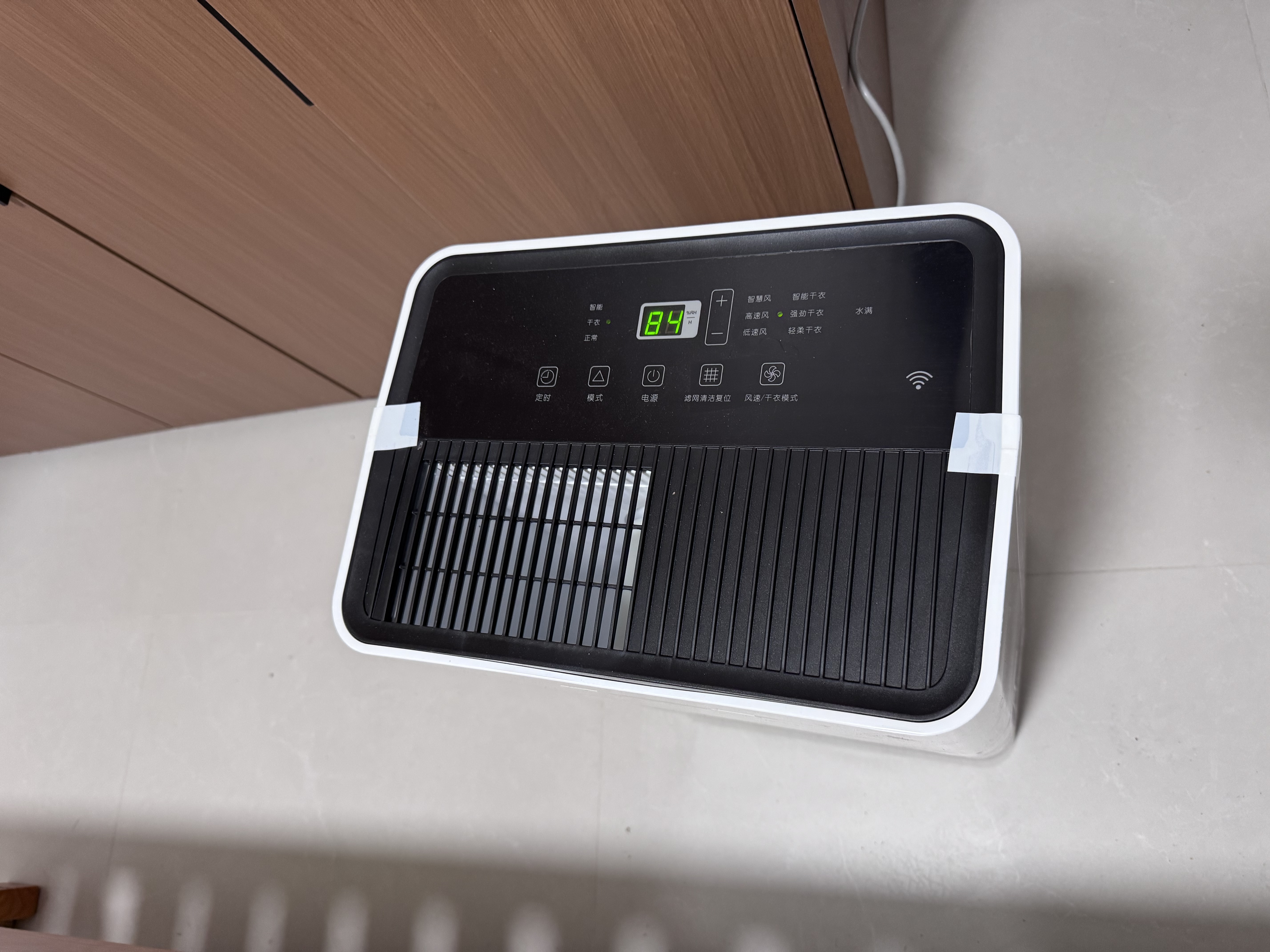 海信（Hisense）除湿机55升/天170㎡回南天抽湿机APP智控家用干衣除湿器别墅地下室复式仓库吸湿器大面积CF55BD/XW 实拍图