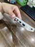 绿联USB3.0扩展器 扩展坞高速4口分线器 拓展电脑多接口HUB集线器 转换转接头延长线 0.15米 奶茶色 实拍图
