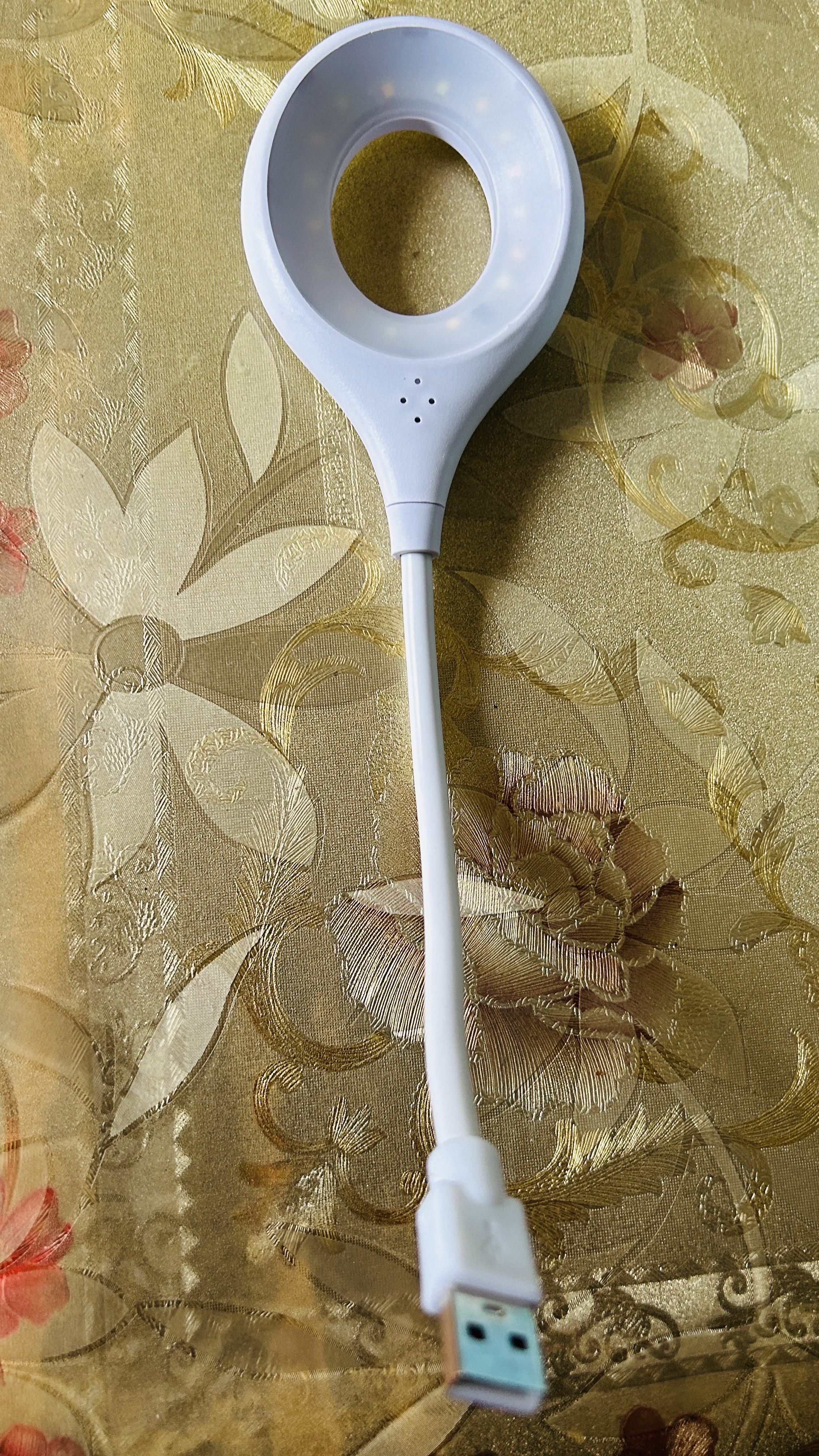 灯灵AI智能语音声控小夜壁灯人工感应卧室床头睡眠家用usb台灯插电式 实拍图