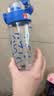FGA富光儿童节水杯手提学生双饮杯tritan弹盖春夏男女杯子蓝色520ml 实拍图