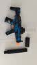 盼悦电动M416男孩8-12岁aug玩具枪突击步枪水发珠软弹枪高射速手枪 雾霾蓝+七彩管【30000弹】彩盒装 3-6-8-10-12岁儿童生日礼物 实拍图