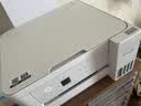 爱普生（EPSON）【6代新品】L4356墨仓式彩色无线AI学习打印机一体机家用/办公  L4266升级版(自动双面 液晶屏 白) 实拍图