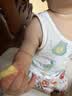 贝瑞加（Babyprints）宝宝背心2件装夏季儿童无袖T恤纯棉吊带上衣轻薄柔软打底 绿90 实拍图