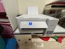 爱普生（EPSON）【6代新品】L4356墨仓式彩色无线AI学习打印机一体机家用/办公  L4266升级版(自动双面 液晶屏 白) 实拍图