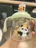 贝亲（Pigeon）熊猫小月龄防呛防漏喝水喝奶ppsu儿童学饮杯 300ml 7月+ 实拍图