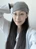 爱宝适月子帽春秋产后孕妇出院双层防风产妇帽睡眠帽堆堆帽灰色 M521 实拍图