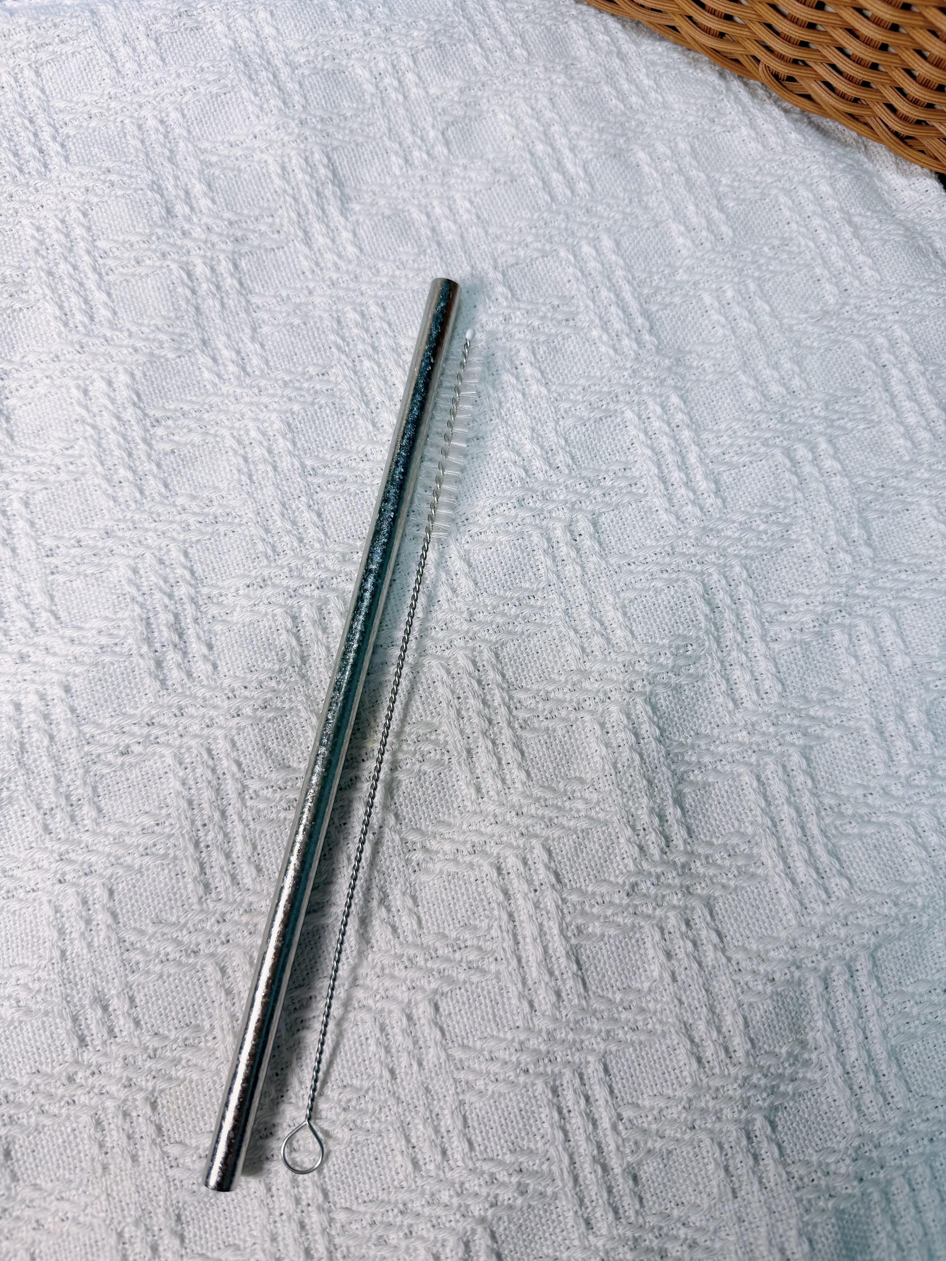 双枪（Suncha）【纯钛】直吸管可重复使用食品级奶茶喝水吸管耐高温非一次性 实拍图